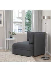 VALLENTUNA Sofa-bed module with backrests