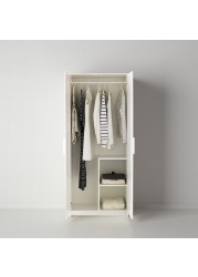 BRIMNES Wardrobe with 2 doors