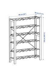 IVAR 1 section/bottle racks