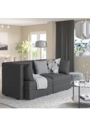 VALLENTUNA 2-seat modular sofa w 2 sofa-beds