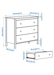 KOPPANG Chest of 3 drawers