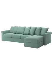 GRÖNLID 4-seat sofa with chaise longue