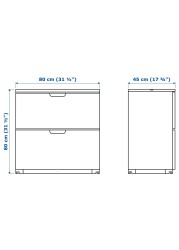 GALANT Drawer unit with drop-file storage