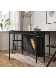 KALLHÄLL Gateleg table with storage