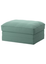 GRÖNLID Footstool with storage