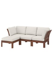 ÄPPLARÖ 3-seat modular sofa, outdoor