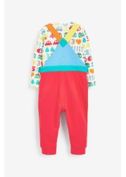 Little Bird Colourblock Dungaree Set