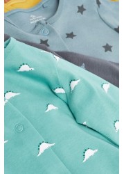 5 Pack Baby Sleepsuits (0-2yrs)