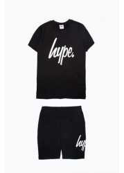 Hype. T-Shirt and Cycling Short Loungewear Set