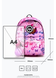 Hype Pink Butterfly Backpack