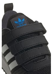 adidas originals Black Zx Junior Strap Trainers