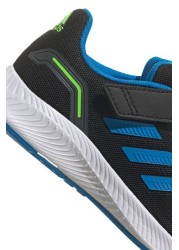 حذاء رياضي أسود RunFalcon للشباب والناشئين من Adidas