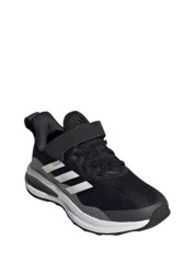 adidas Black FortaRun Youth + Junior Trainers