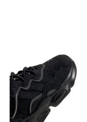 adidas Originals Ozweego Black Infant Elasticated Lace Trainers