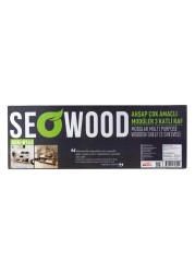 Seowood Bamboo Multi Purpose 3-Tier Modular Shelf (28 x 76 x 52 cm)