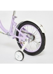 Chipmunk 16-inch Bicycle with Training Wheels and Basket