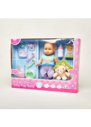 Juniors Early Days Kitty Play Baby Doll Playset - 30 cms