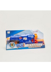 Blaze Storm Manual Soft Bullet Dart Gun Toy Set