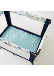 Graco Adjustable Travel Cot with Push-Button Fold