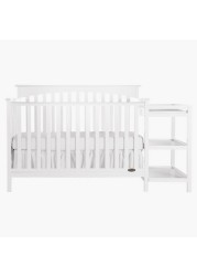 Dream On Me Chloe 3-in-1 Convertible Crib with Changer