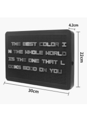 Little Story Peg Board Letter Light Box - A5