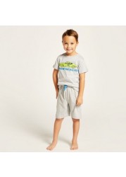 Juniors Printed 6-Piece Pyjama Set