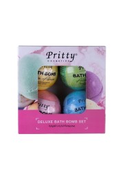 Energy Cosmetics Eau de Parfum | Pritty Bath Bombs Set | Buy 6 Var Eau de Parfum 6x20ml and Get 1 Set Bath Bombs