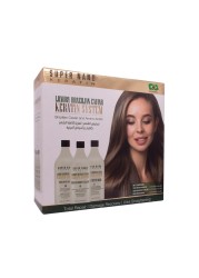 Super Nano Keratin Luxury Caviar Brazilian Kera Kit | 3x1 Ltr