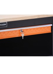 Magnusson Steel Fixed Work Bench W/Drawers (160 x 87.7 cm)