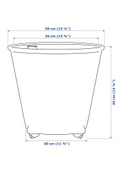 IKEA PS FEJÖ Self-watering plant pot