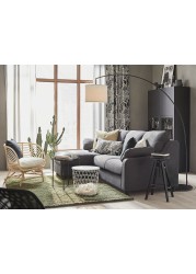 SKAFTET Floor lamp base, arched