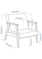 EKENÄSET Armchair