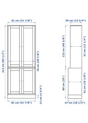 HAVSTA Storage combination with doors