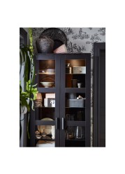 BRIMNES Glass-door cabinet