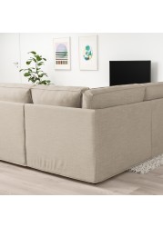 KIVIK U-shaped sofa, 6 seat