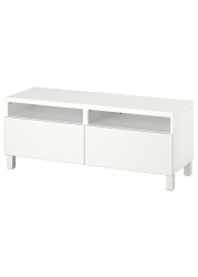 BESTÅ TV bench with drawers