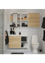 ENHET / TVÄLLEN Bathroom furniture, set of 18