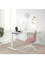 BEKANT Corner desk right sit/stand