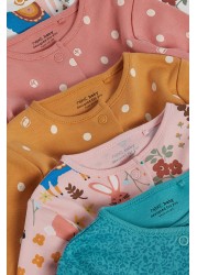 Baby 5 Pack Sleepsuits (0mths-2yrs)