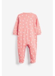 Baby 5 Pack Sleepsuits (0mths-2yrs)