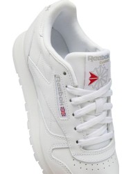 Reebok Womens White Classic Leather Trainers