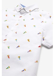 Oxford Shirt (3-16yrs) Short Sleeve