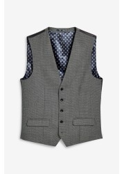 Signature Textured Suit: Waistcoat