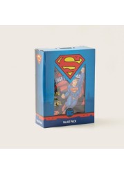 Superman Print 5-Piece Backpack Set - 13 inches