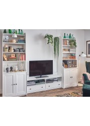 HAUGA High cabinet with 2 doors