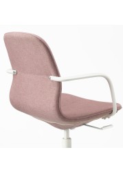 LÅNGFJÄLL Office chair with armrests