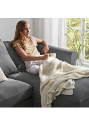 GRÖNLID Crnr sofa-bed, 5-seat w chaise lng