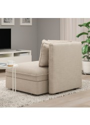 VALLENTUNA Sofa-bed module with backrests