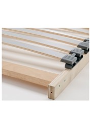 BRIMNES Bed frame with storage