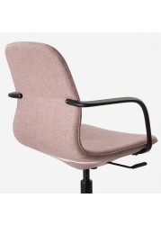 LÅNGFJÄLL Office chair with armrests